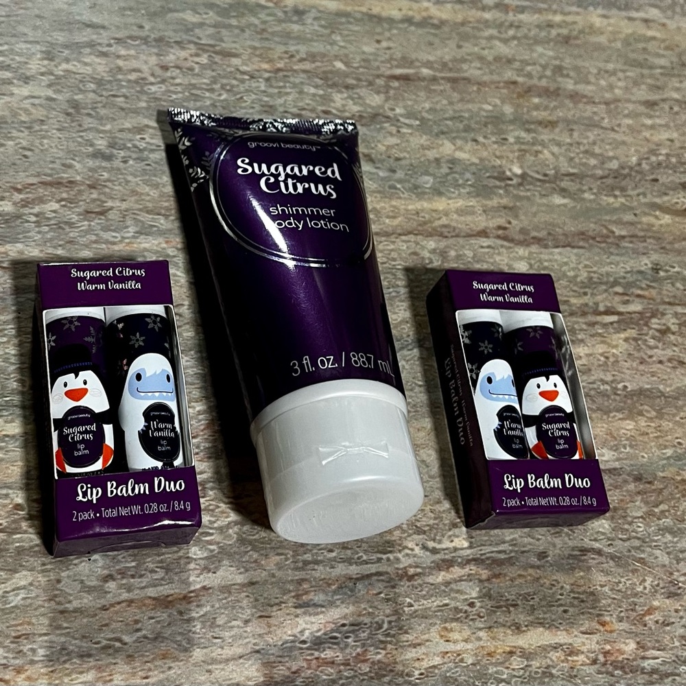 New Groovi Beauty bundle set